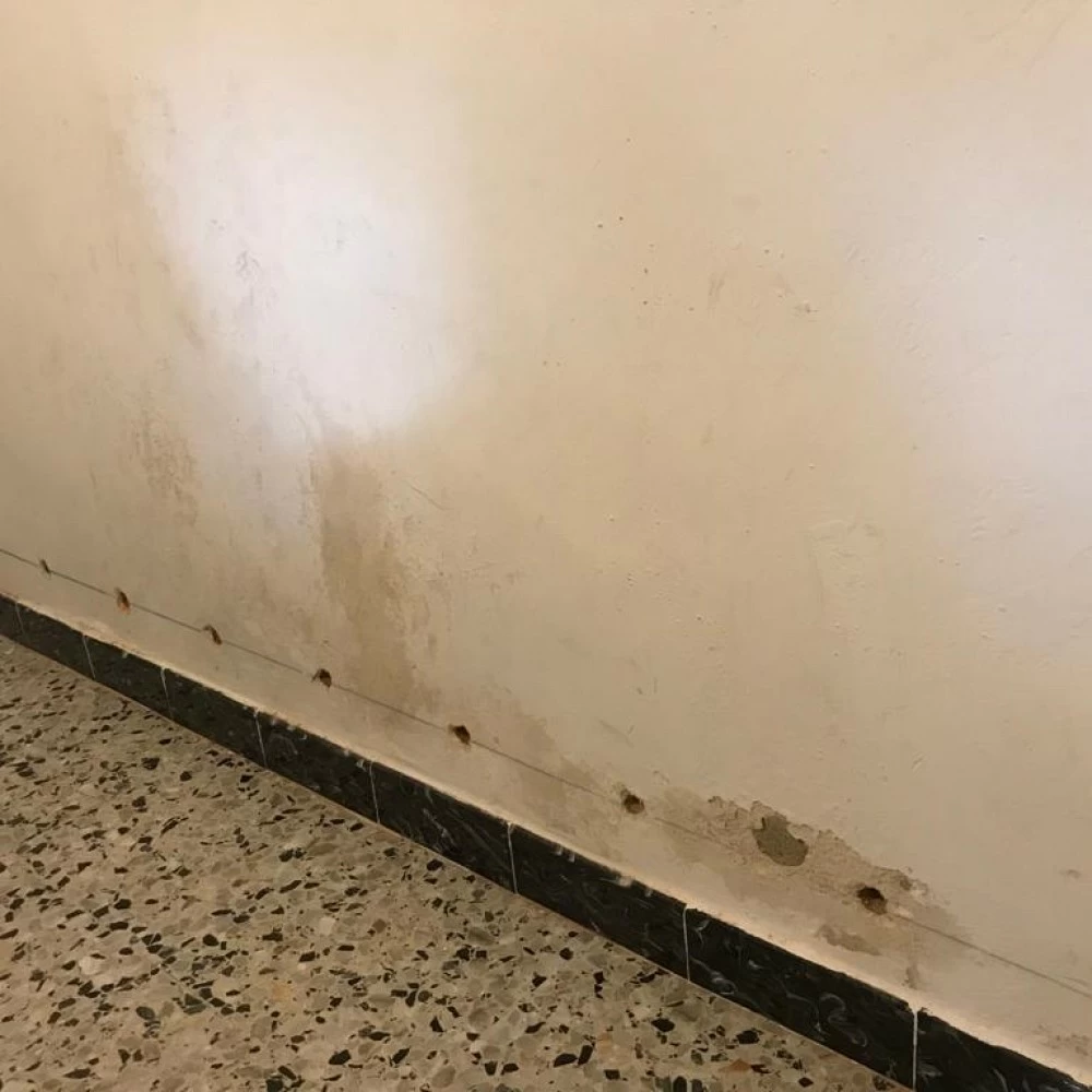 Intervención para el tratamiento de humedades por capilaridad