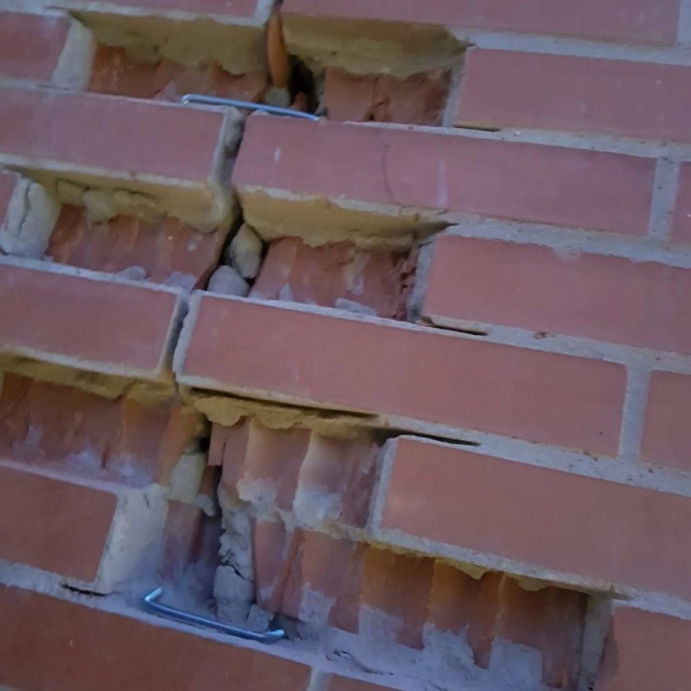 Reparación de grieta